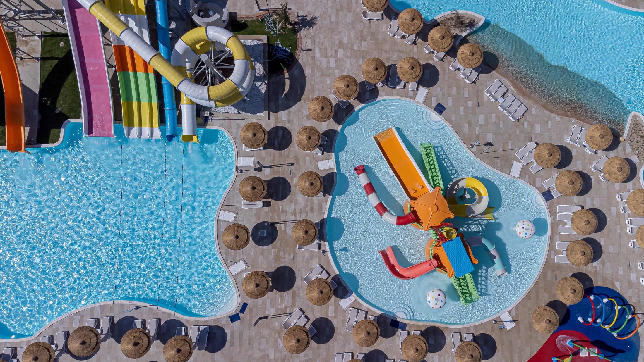 Aerial view of Amwaj Beach Club Abu Soma